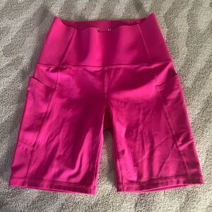 Pink Biker Shorts